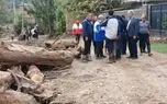 تأمین آب مردم سیل‌زده با استقرار تانکرهای آبرسانی