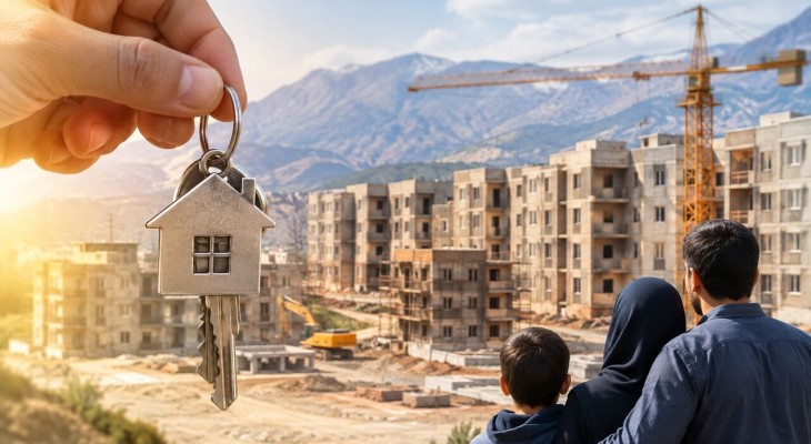 تأمین ۹۸۷ هکتار زمین برای مسکن کردستان