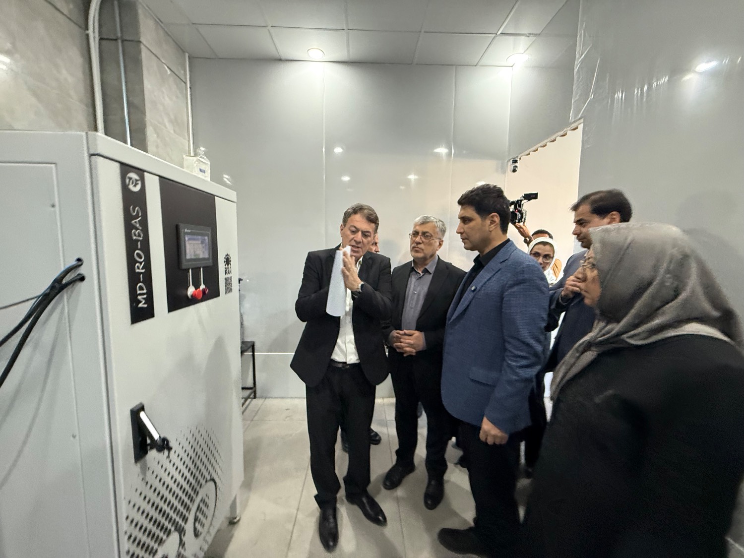 افتتاح مرکز دیالیز سنندج با حضور استاندار کردستان