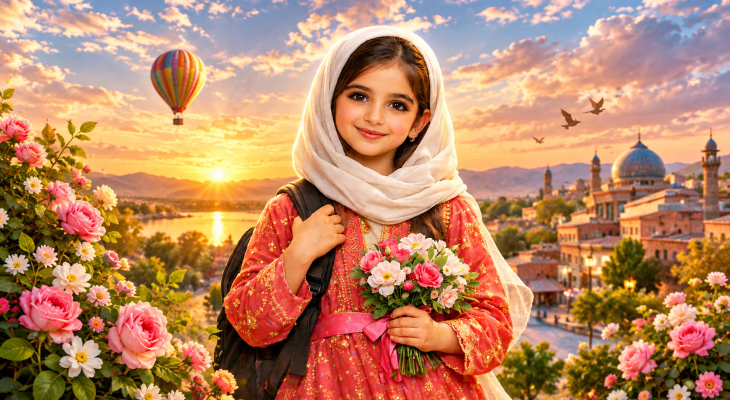 دختر؛ لطافت جهان در هیاهوی زندگی