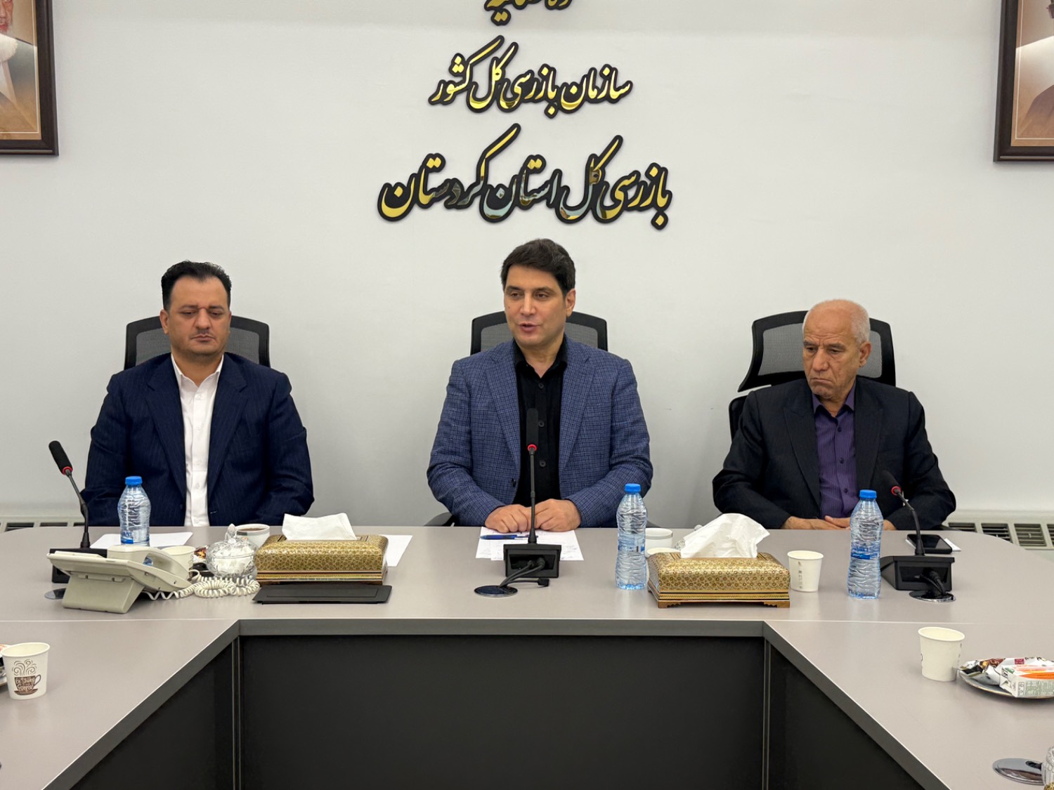 نشست استاندار کردستان با رییس و کارکنان سازمان بازرسی استان