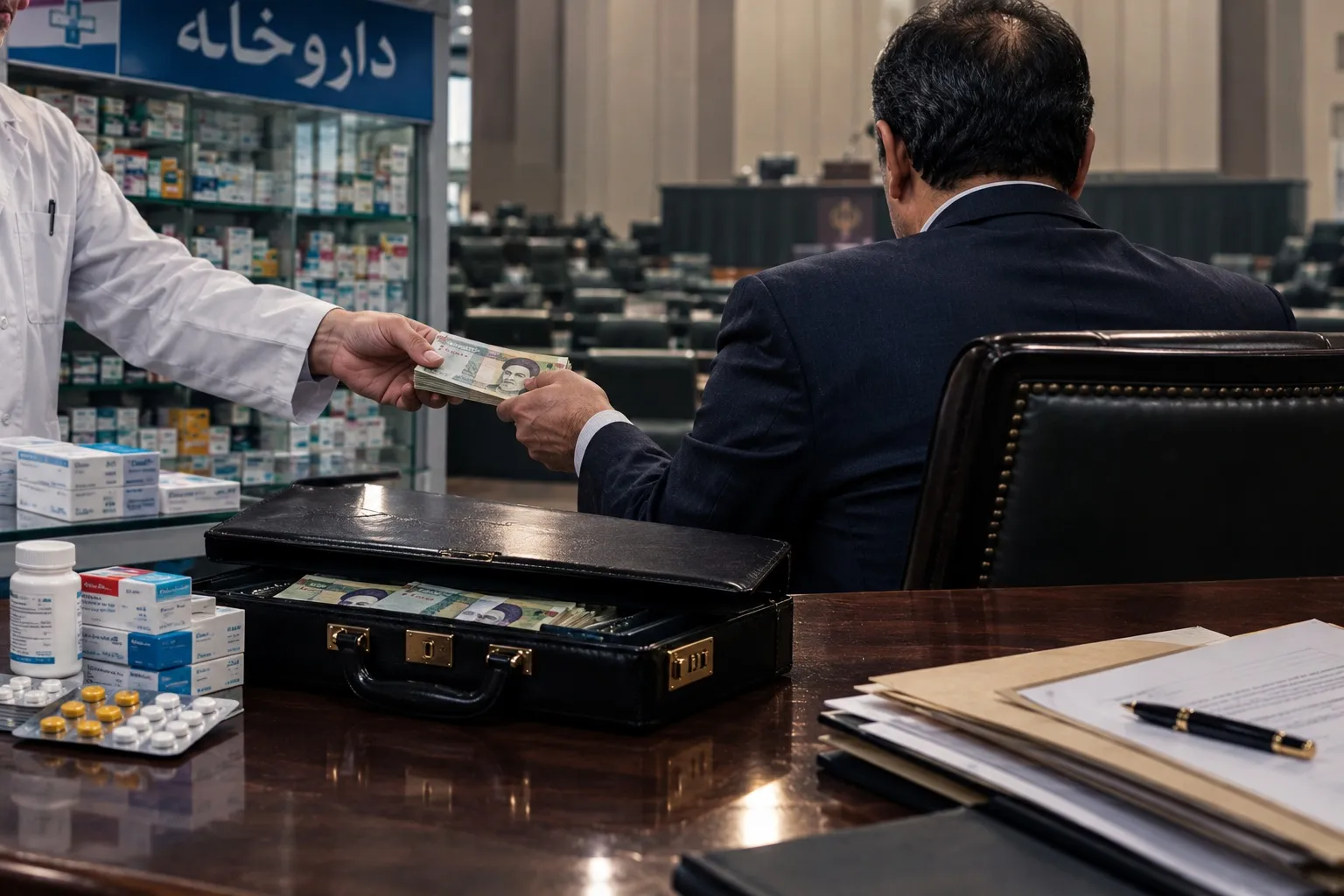 کردستان برای تاریخ؛ «دروازه‌ای نیست که با کلید پول من باز نشود» «دروازه‌ای نیست که با کلید پول من باز نشود.» این کلیدواژه‌ای است که یک داروفروش از پشت یک دکه داروخانه در یکی از بیمارستان‌های سنندج، با آن وارد عرصه سیاست شد. وی یک دوره نمایندگی را با پول ک