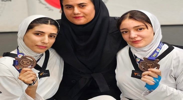 تکواندوکاران دختر کردستان با دو مدال درخشیدند