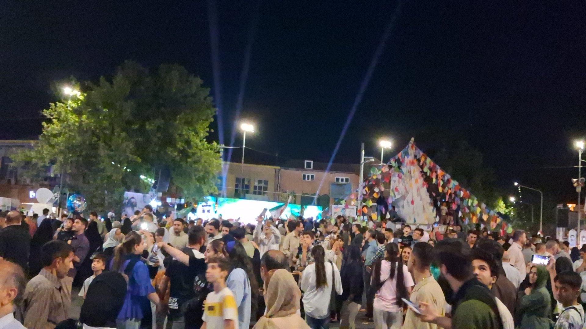 جشن امت احمد در سنندج تابلوی بی‌نظیر از وحدت - عکس ۱۳